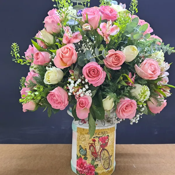 Rosas rosas