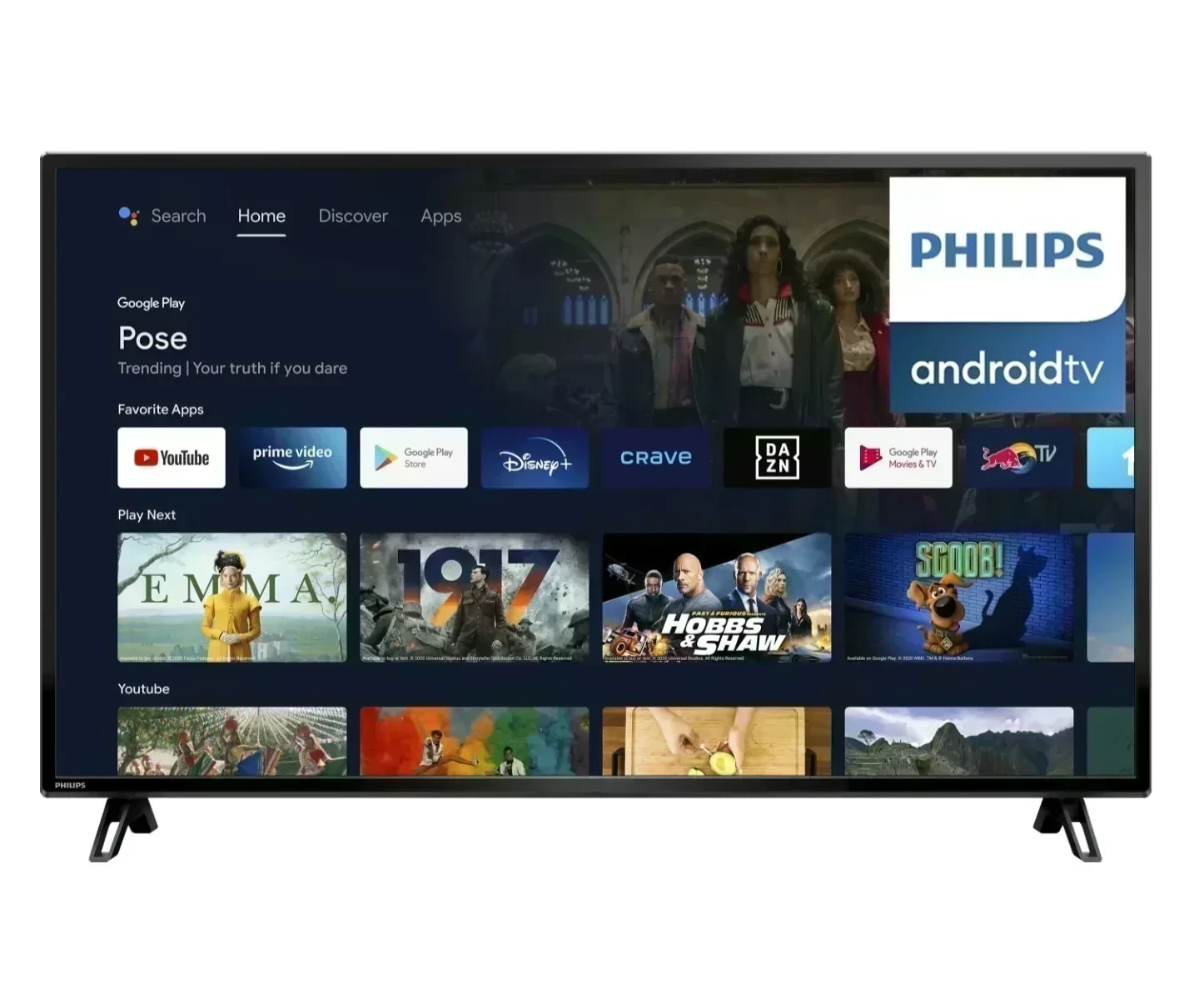 Smart Philips 50" C/Android