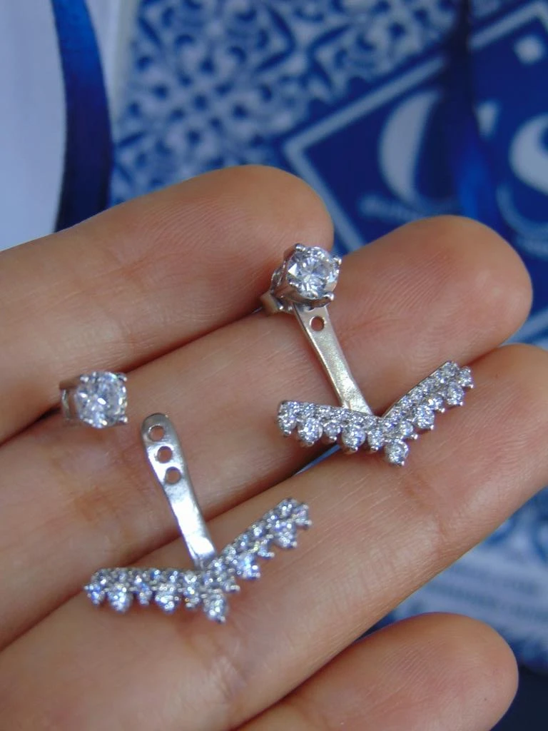 ARETE PLATA LEY 925 FUNCIONALES CAIDA MICROCIRCONES 3