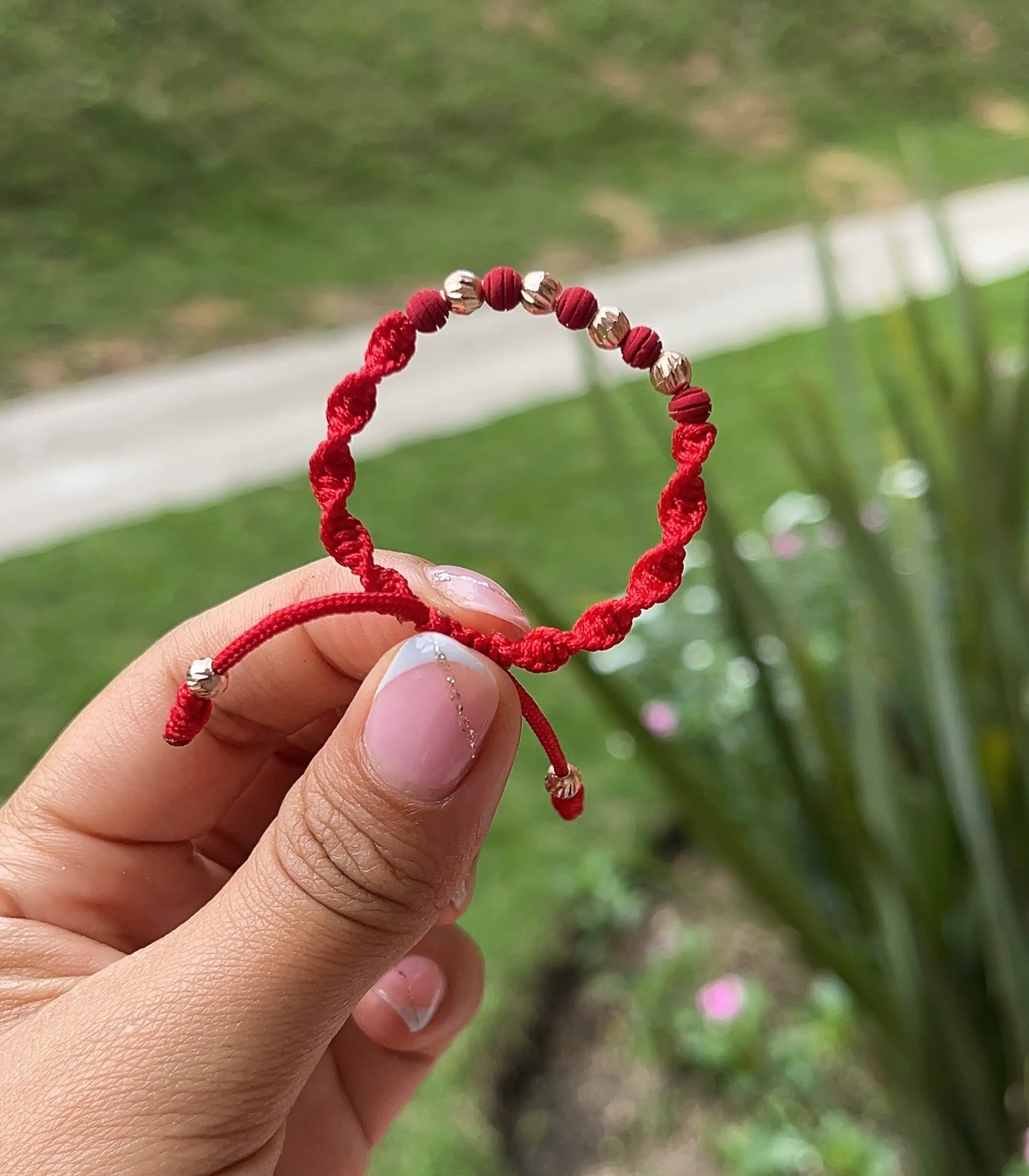 Pulsera en oro rosa