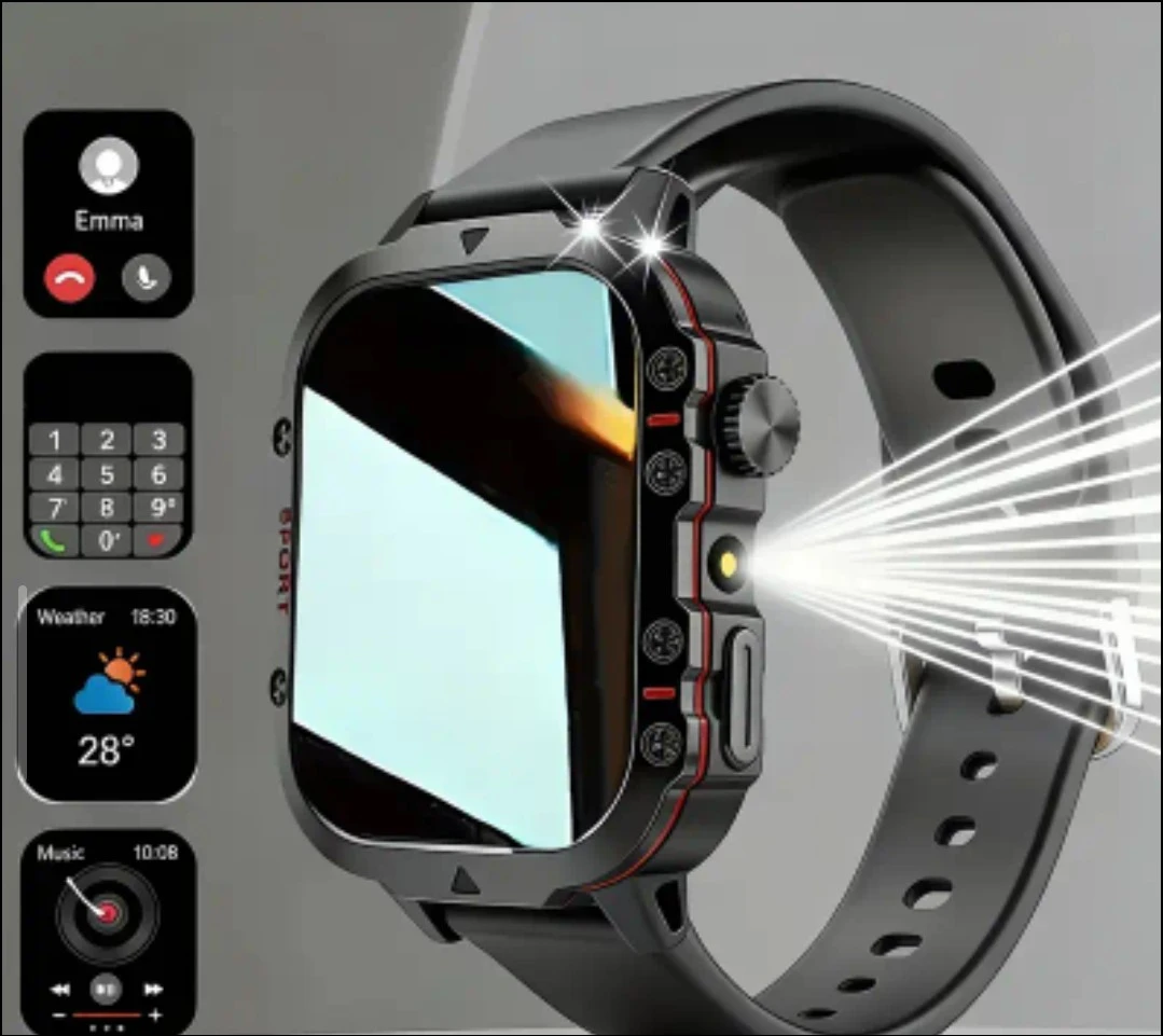 Smartwatch unisex inteligente  2