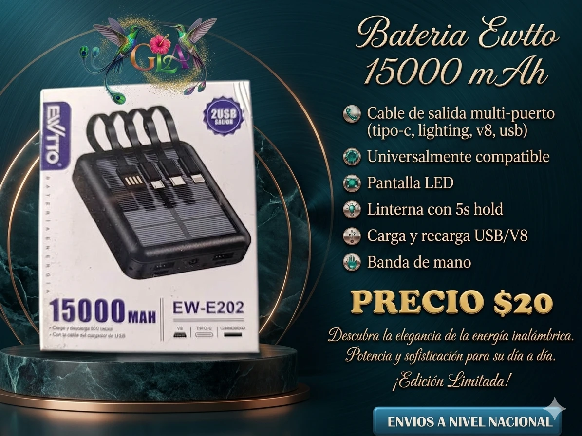 Portátil portátil de 15,000 amperios