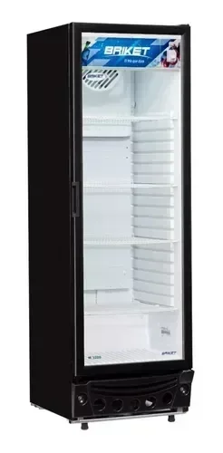 Exhibidora Vertical Briket Master 3230 315 L Negra