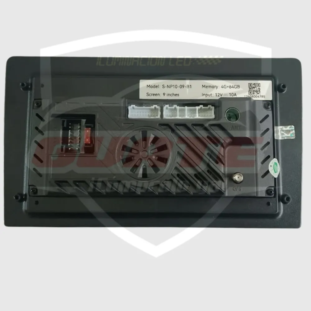 RADIO ANDROID 9" 4+64GB FULL HD  2