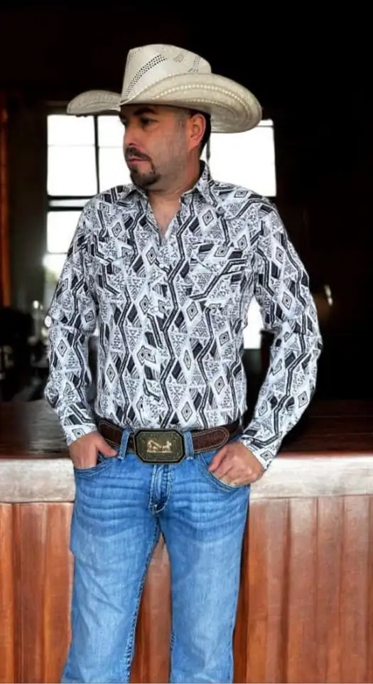 CAMISA VAQUERA CABALLERO 