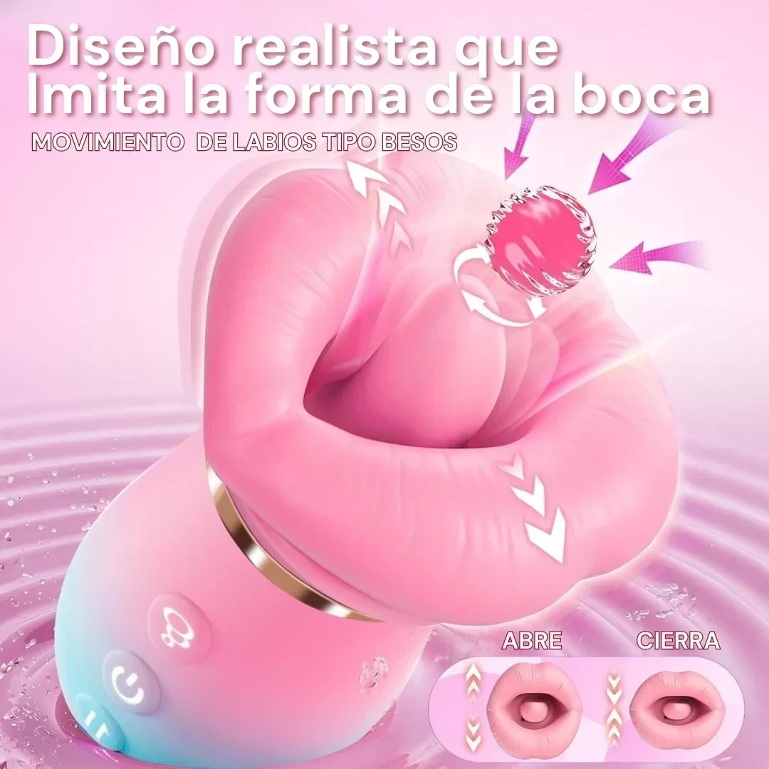 Succionador Clitoris Vibrador 3en1 Sensación Real Carga Usb 5