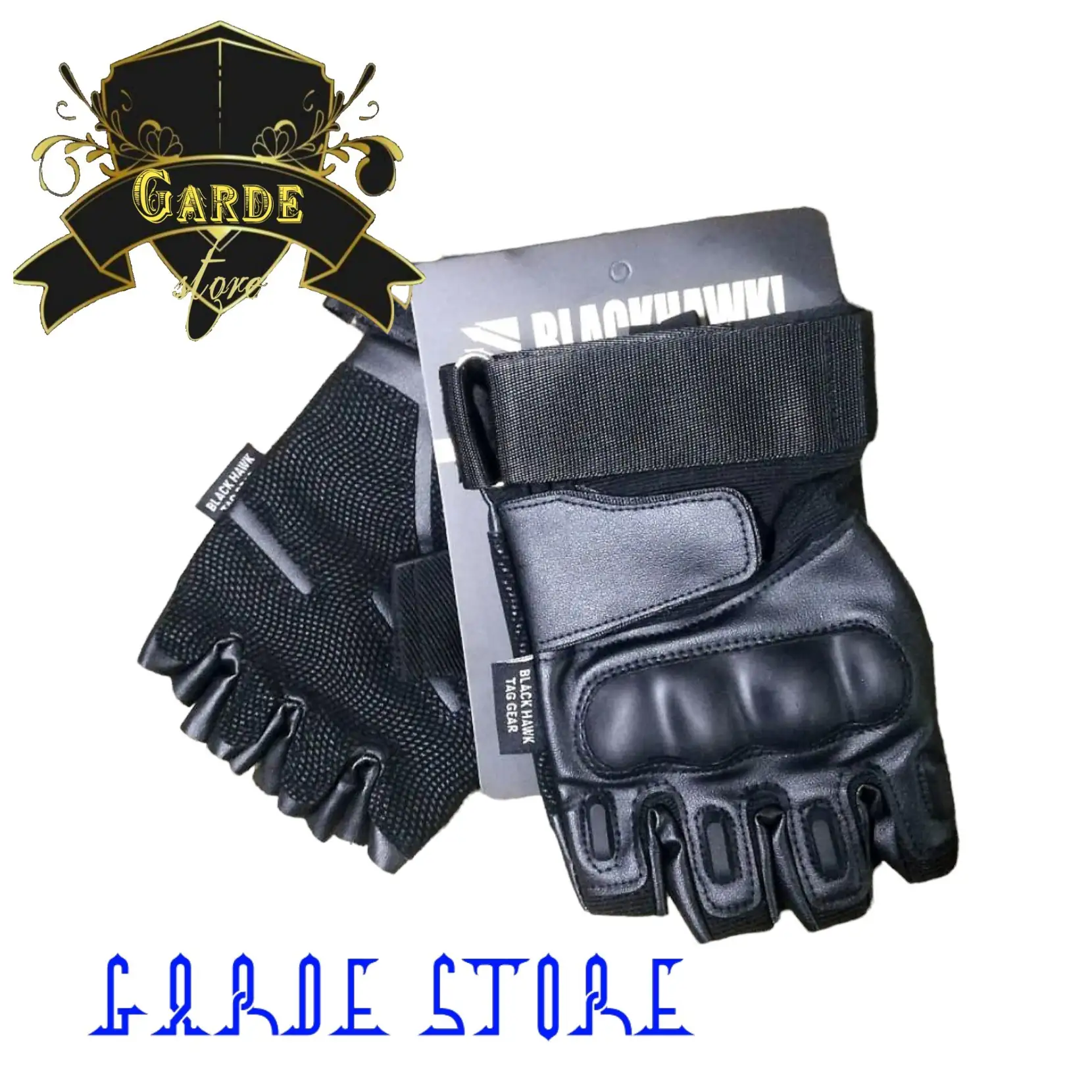 Mitones blackhawk con nudillos. 