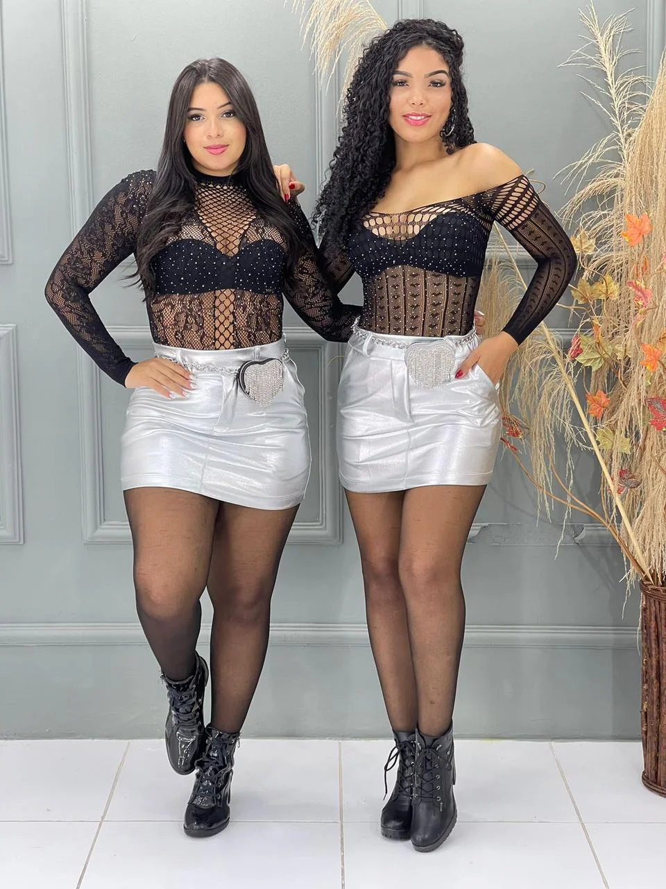 Body TELHA luxuoso rendado tule lançamento balada 3