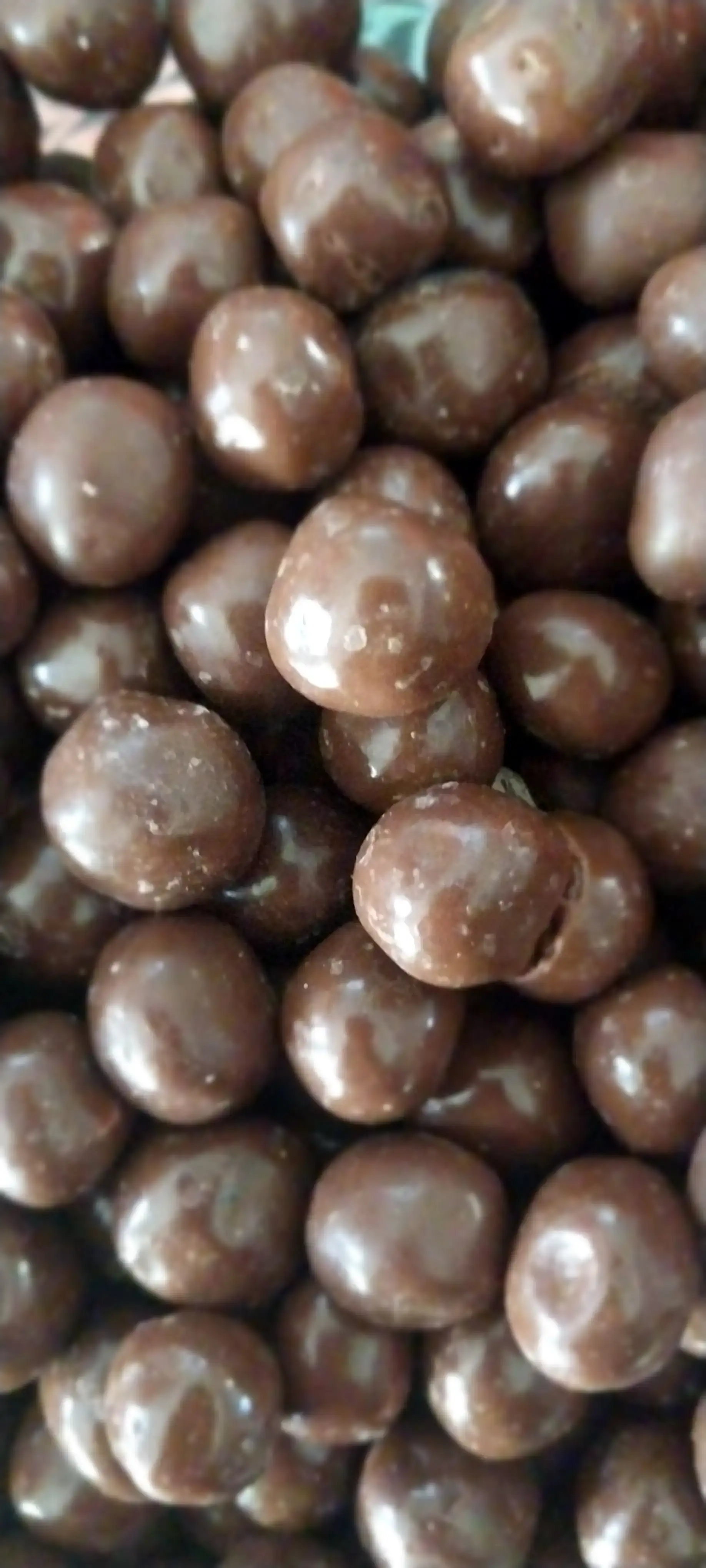Cerales bañados en chocolate