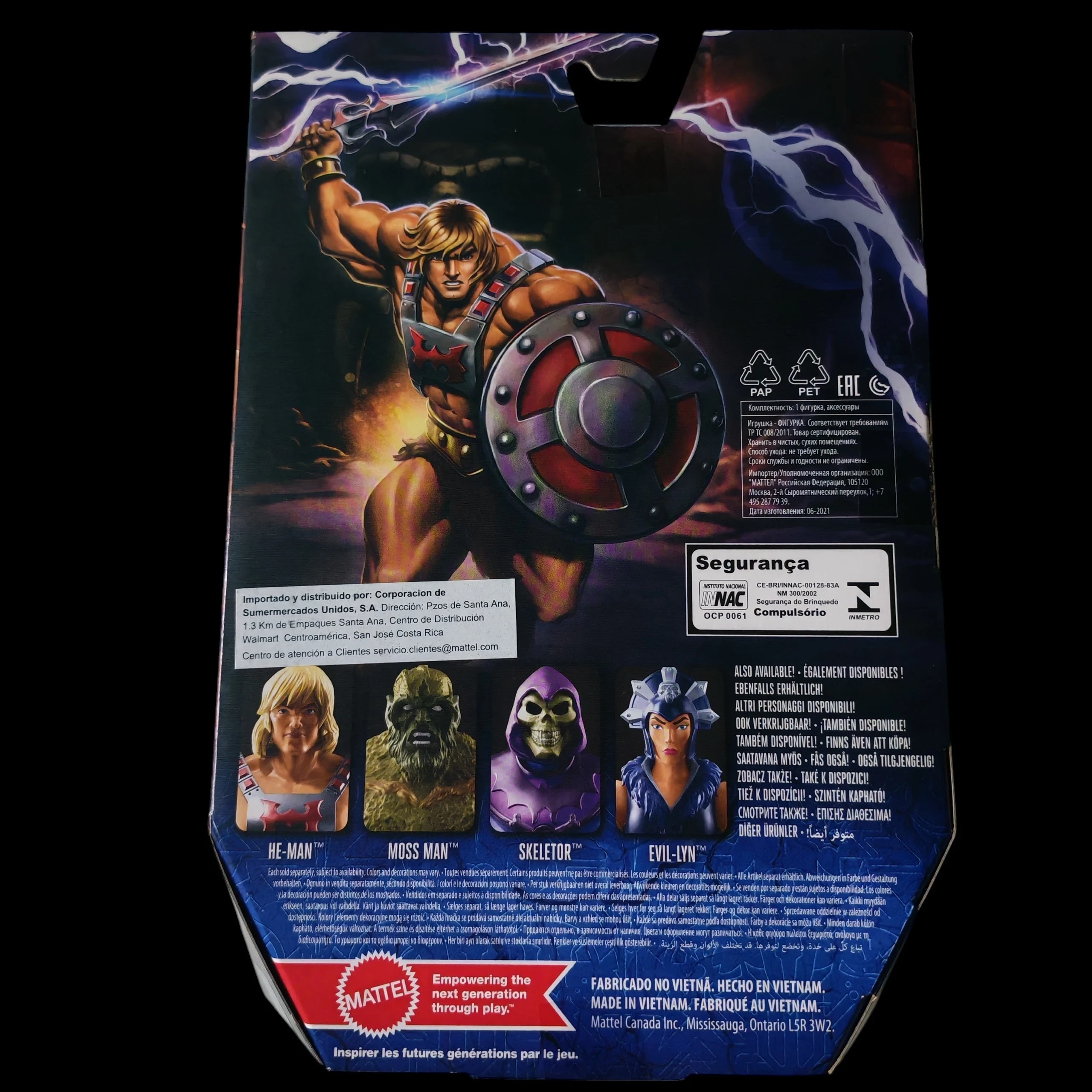 ° MOTU Figura de He Man, nueva  2