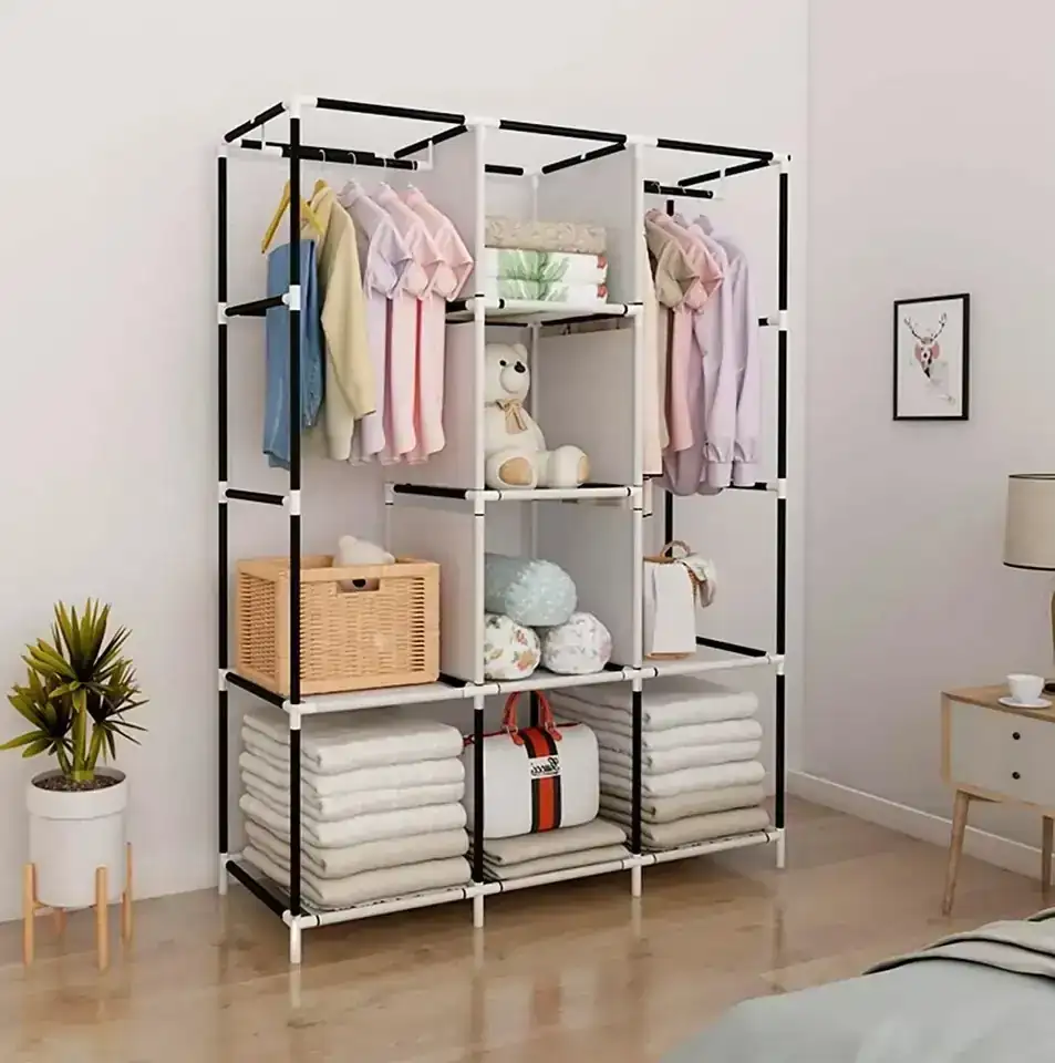 CLOSET ARMABLE DE 8 ESPACIOS 2