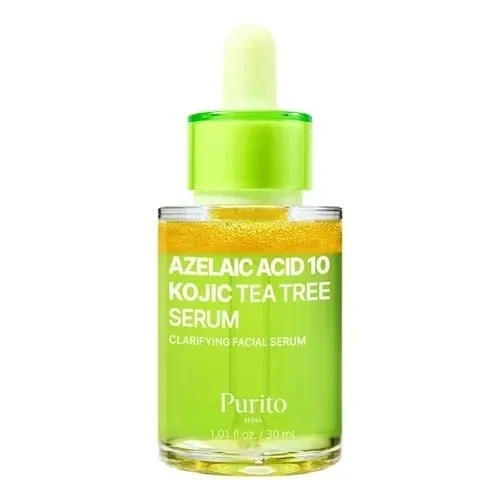 Purito Seoul - Sérum de Ácido Azelaico 10% + Árbol de Té 10% + Ácido Kójico para Acné (30ml)