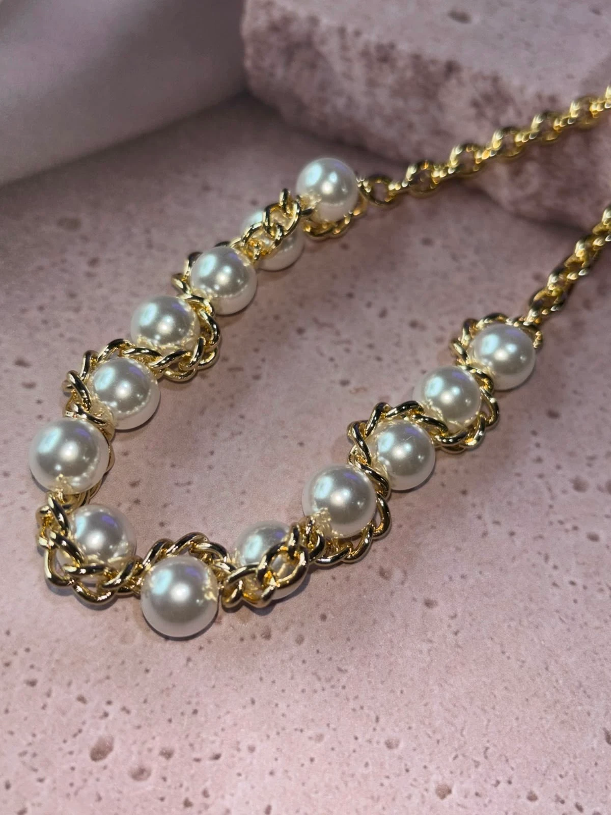 collar oro doble laminado 