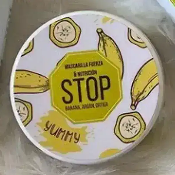 Mascarilla Fuerza & Nutrición STOP
