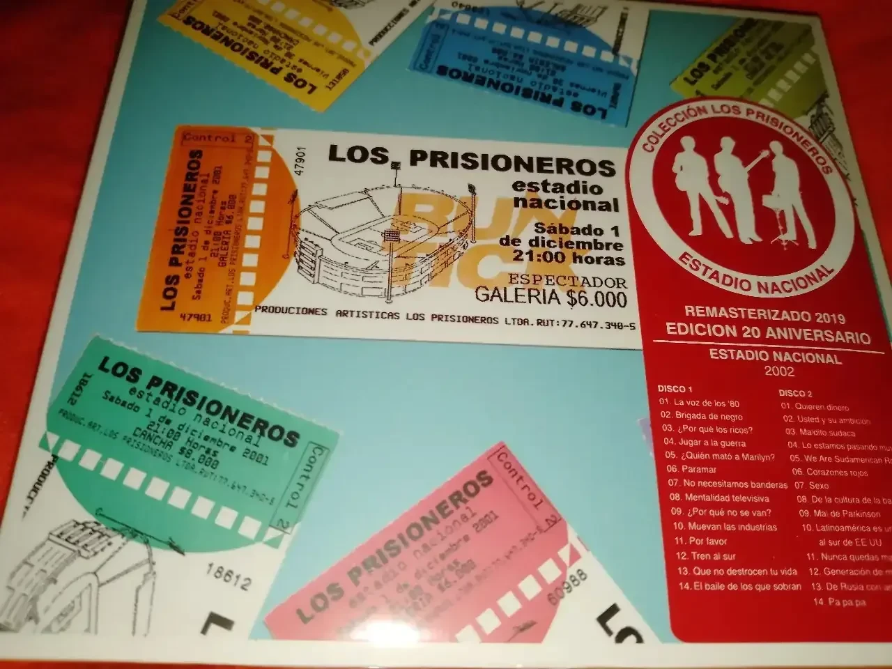 Los Prisioneros - Estadio Nacional (2CDS)(CHILE)