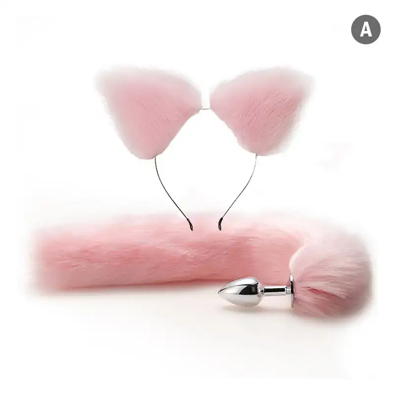 Plug anal colo de zorro 