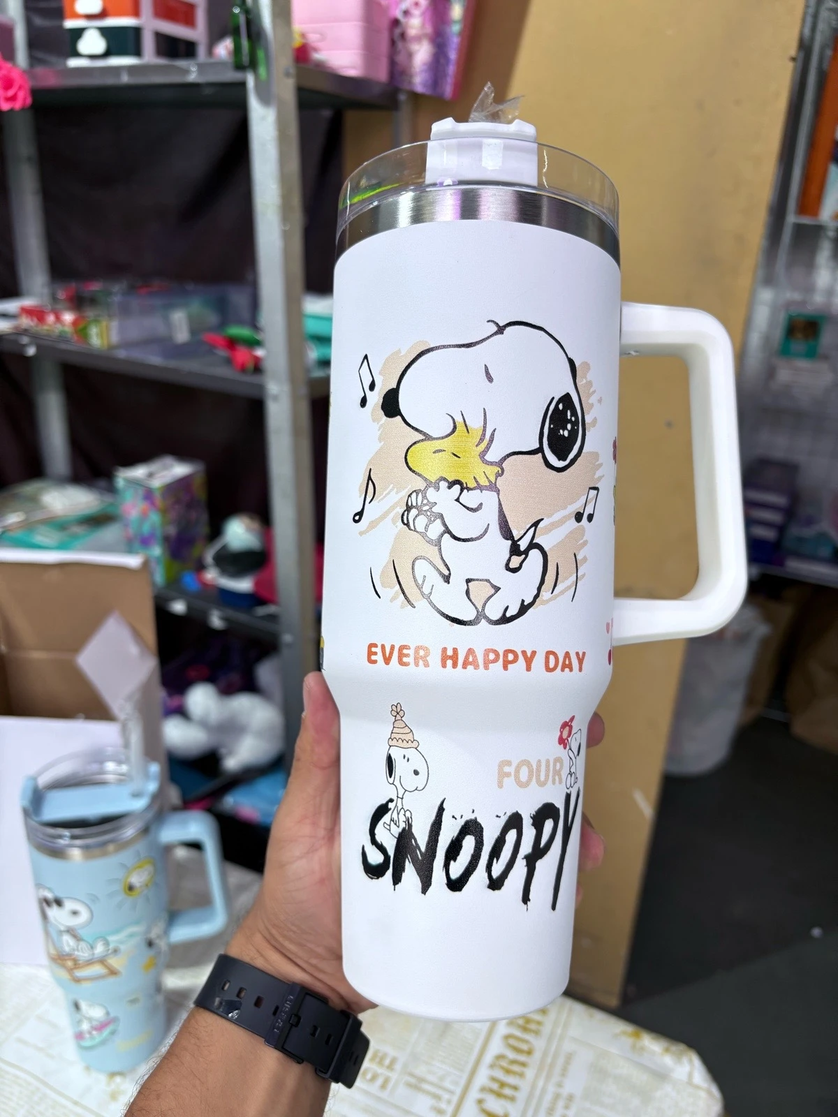 TERMO DE ACERRO INOXIDABLE 1200 ml. COLECCION SNOOPY 8