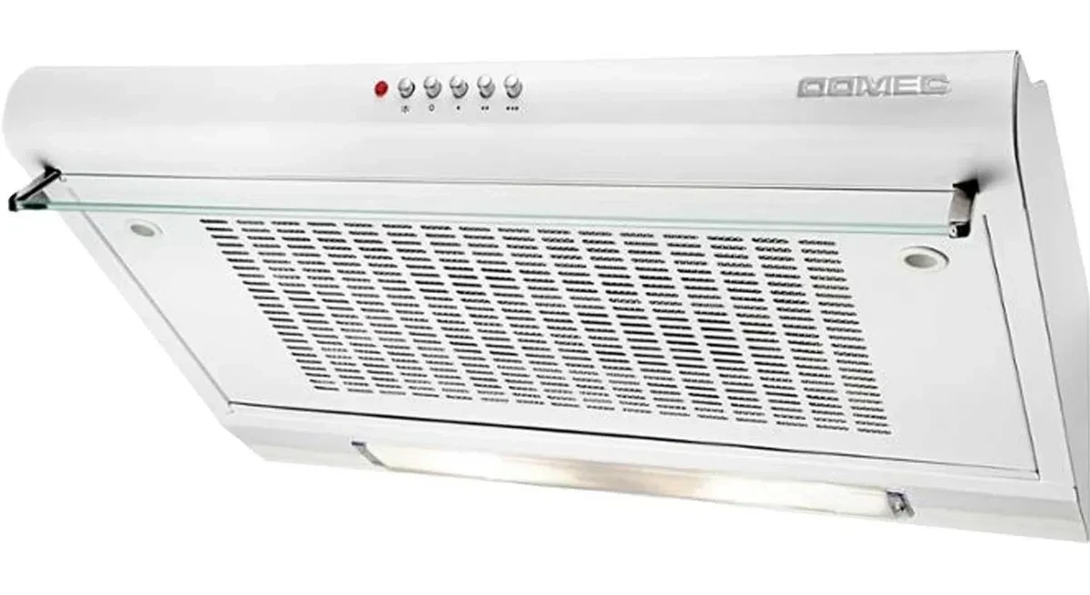 Extractor purificador de cocina Domec DOM 3060 a pared 60cm x 14cm x 50cm blanco 220V