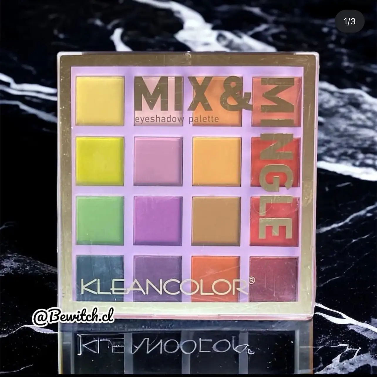Paleta 16 colores "Mix & Mingle - Speed dating" - Kleancolor