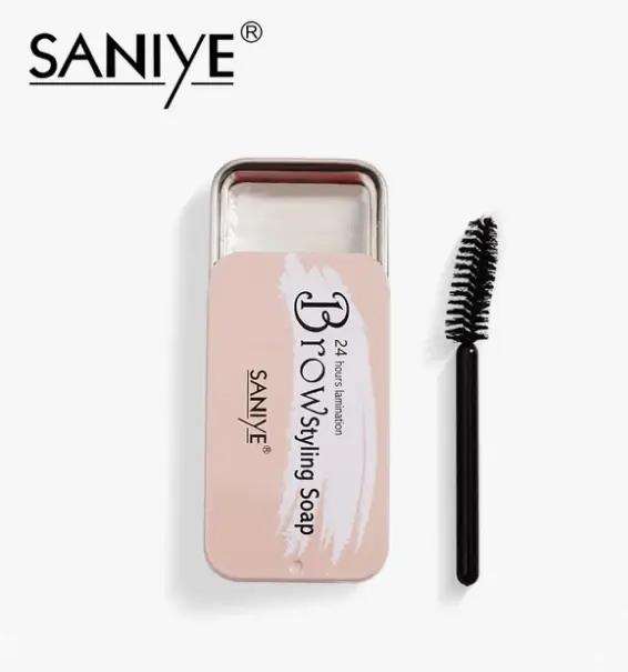 JABÓN PARA CEJAS ORGÁNICAS | BY SANIYE | TRANSPARENTE 