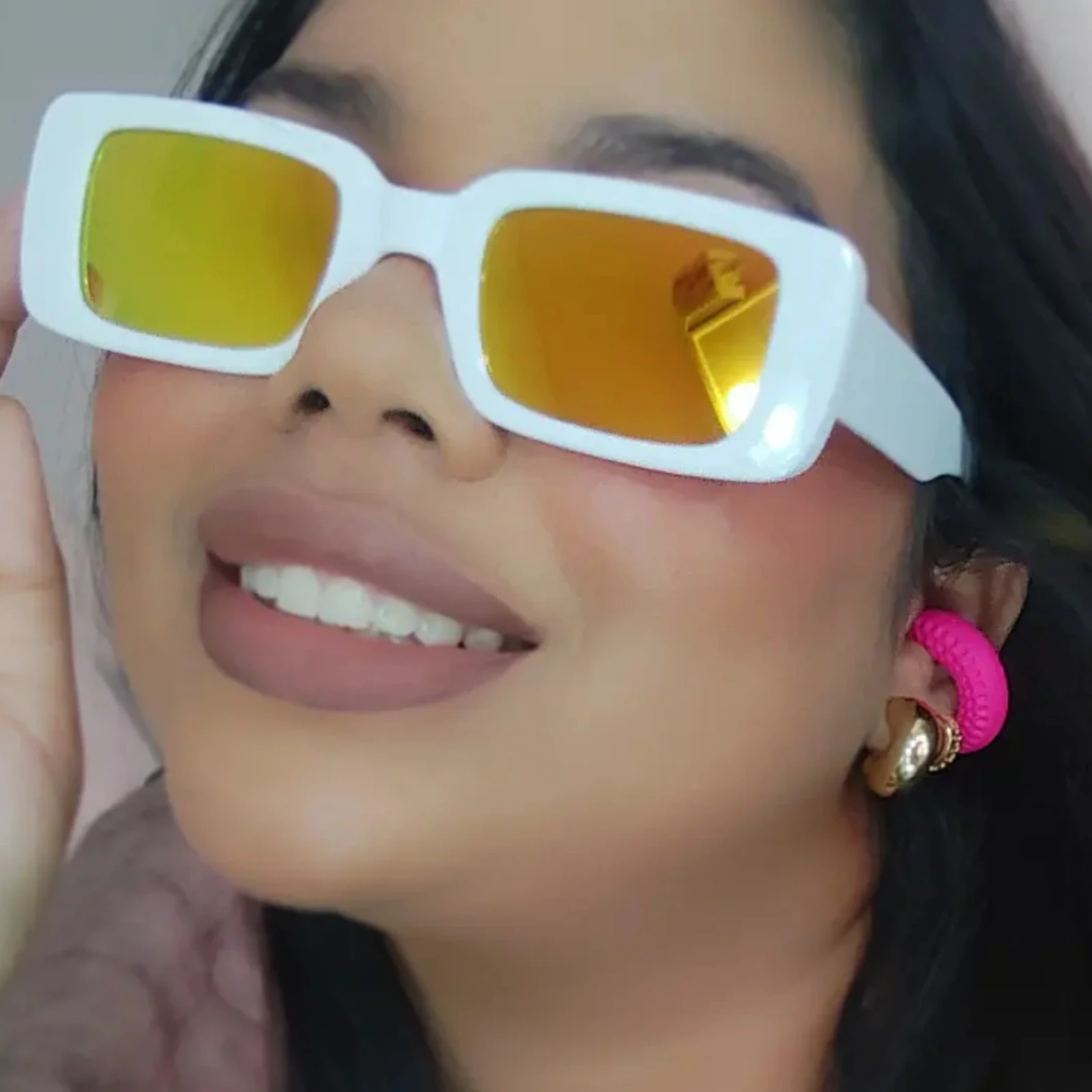 Gafas retro lente espejo 4