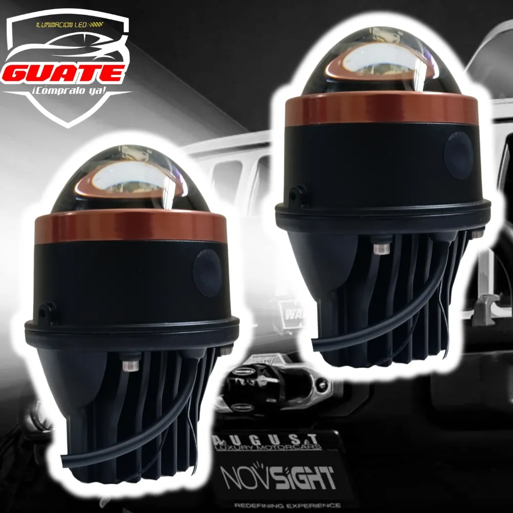 NEBLINERAS  TIPO PROYECTOR 3” BICOLOR 