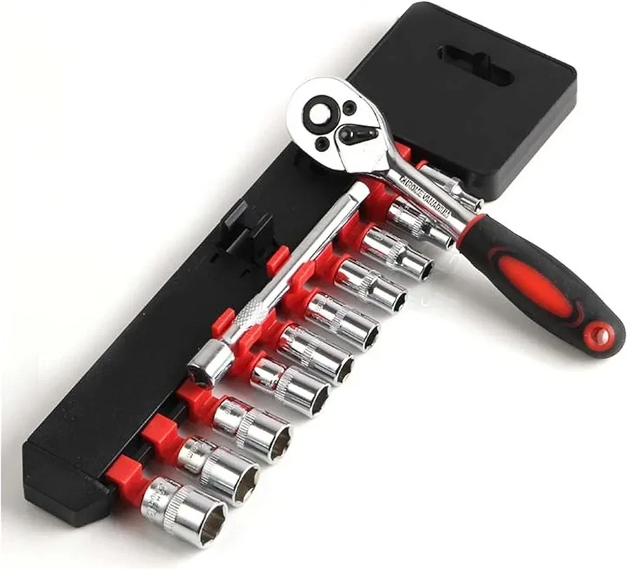 Juego de Tubo 12 piezas + llave, drive socket set 6