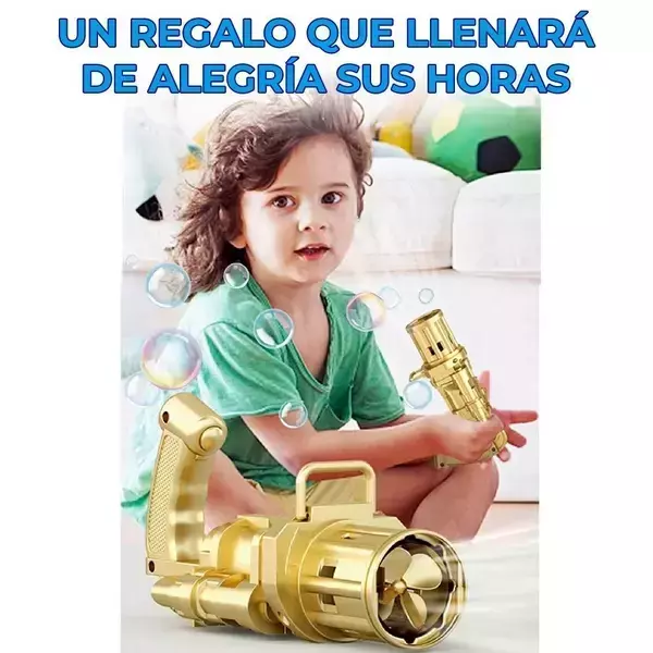 Pistola de burbujas automática 3