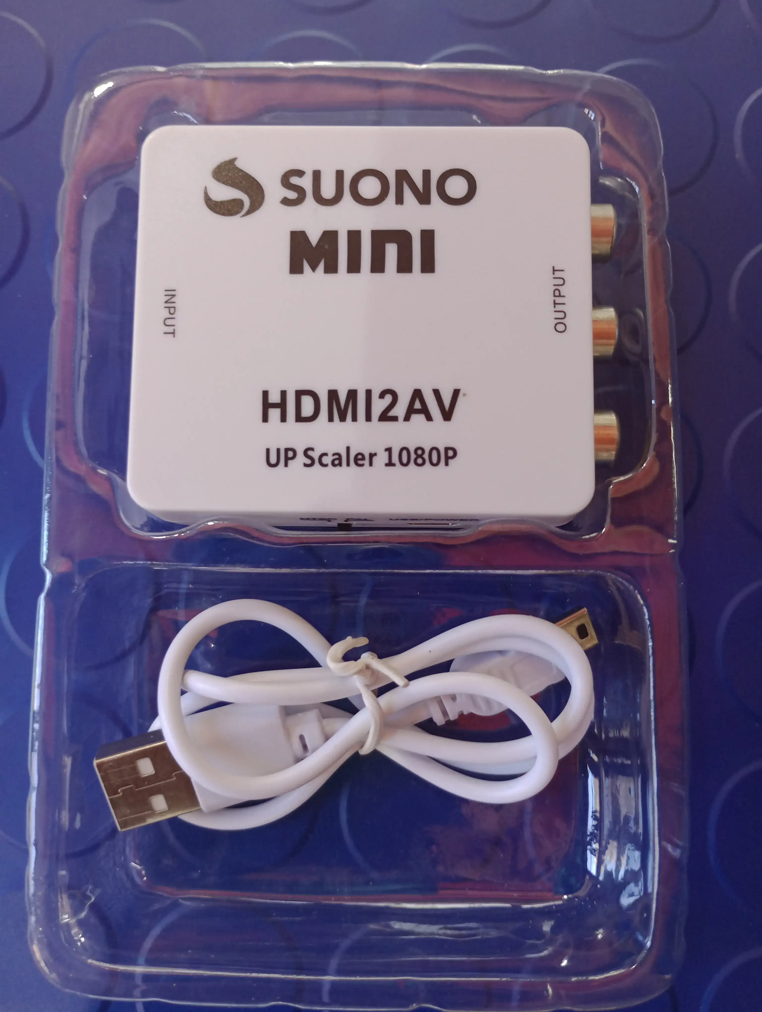 Conversor HDMI a RCA tv full1080p 2