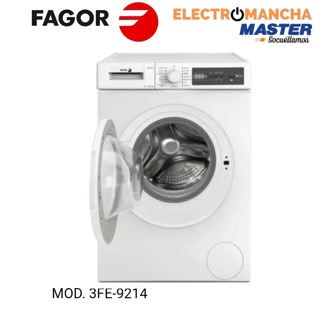LAVADORA FAGOR 3FE-9214 DE 9 KILOS A 1400 RPM A 2