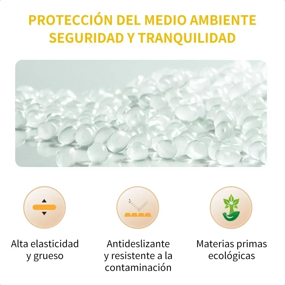 Alfombra Goma Eva Set 10 Cuadros De 30x30x1 cm 6
