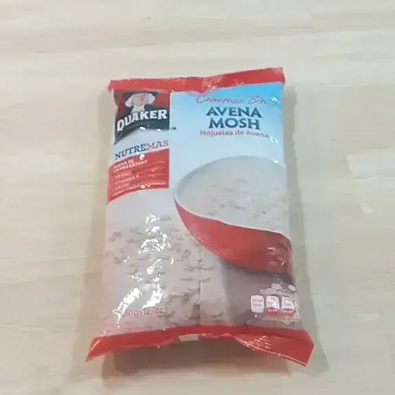Avena mosh hojuelas de avena 