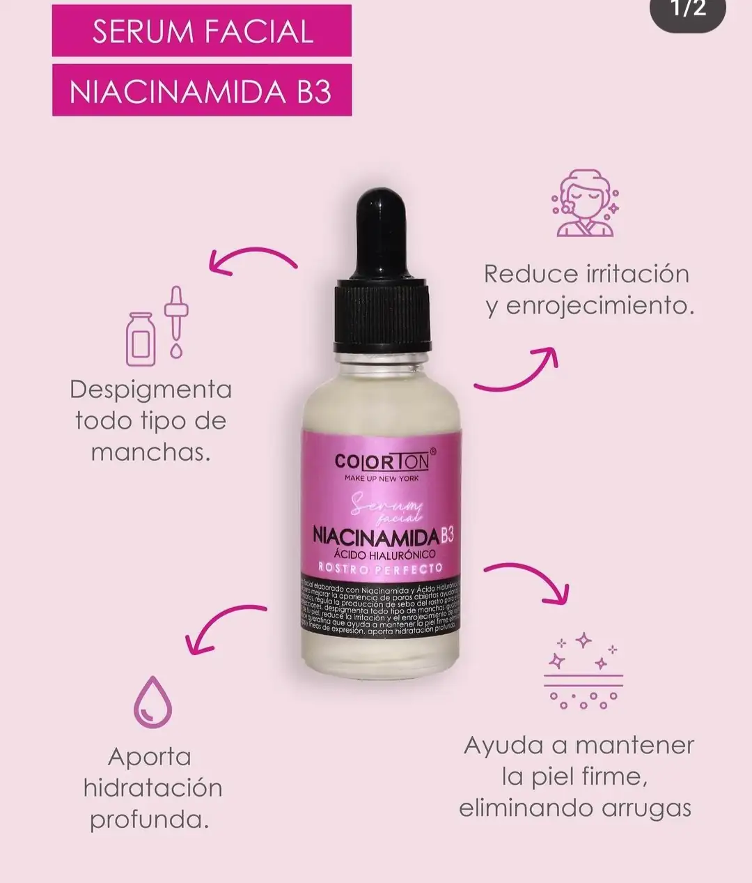 Serum  de Niacinamida B3 - Colortón  2