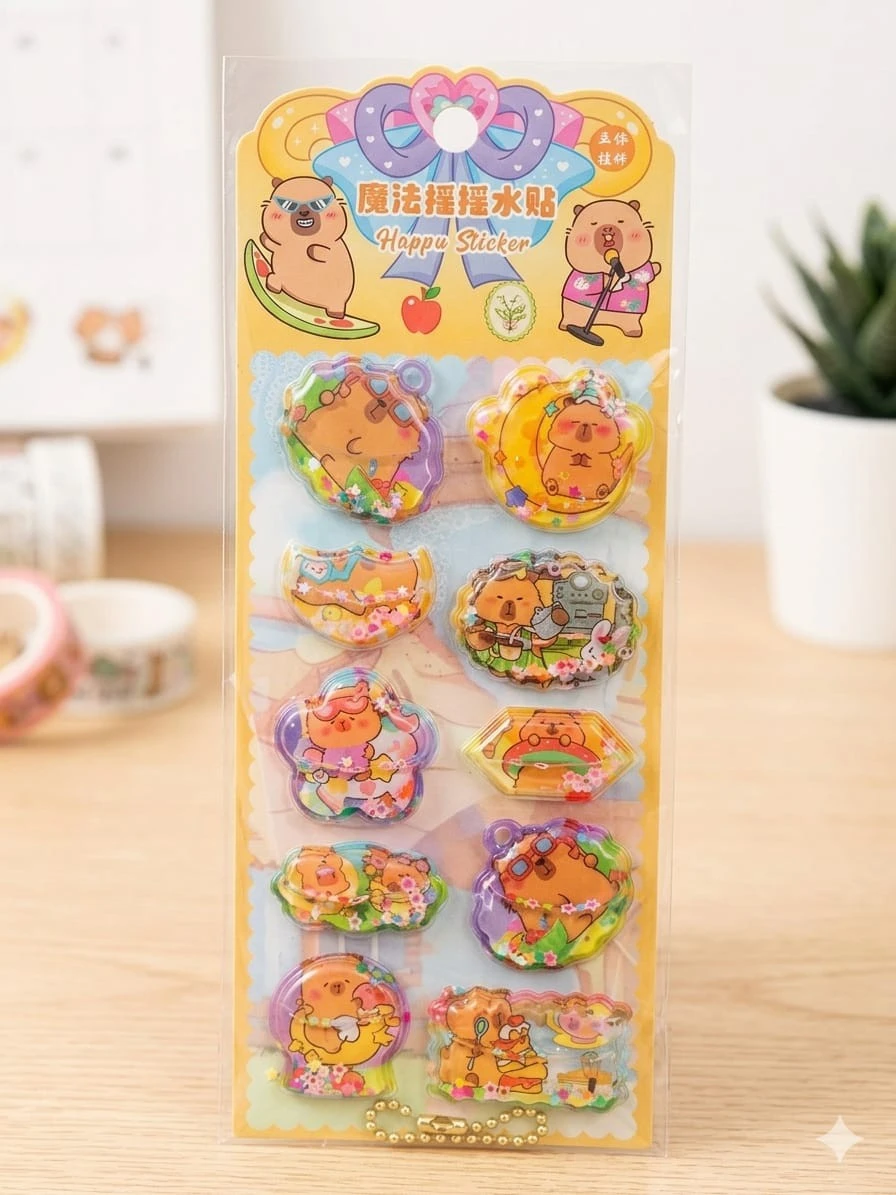  ¡Stickers que cobran vida! - Magic Shake Series 💧 2