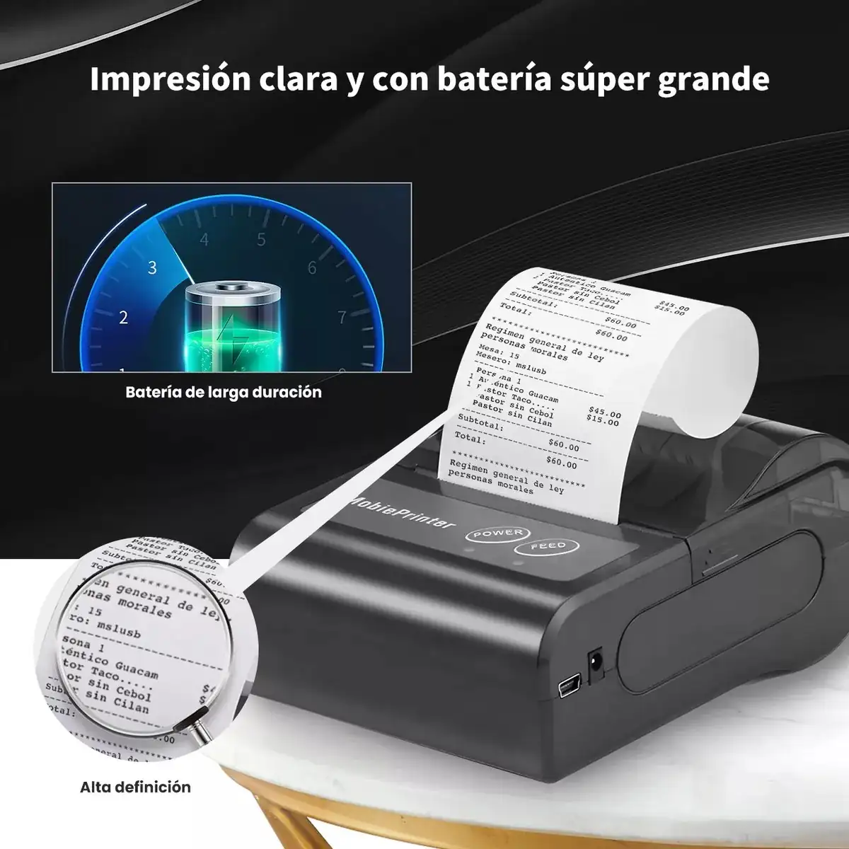 MINI IMPRESORA PORTÁTIL 2