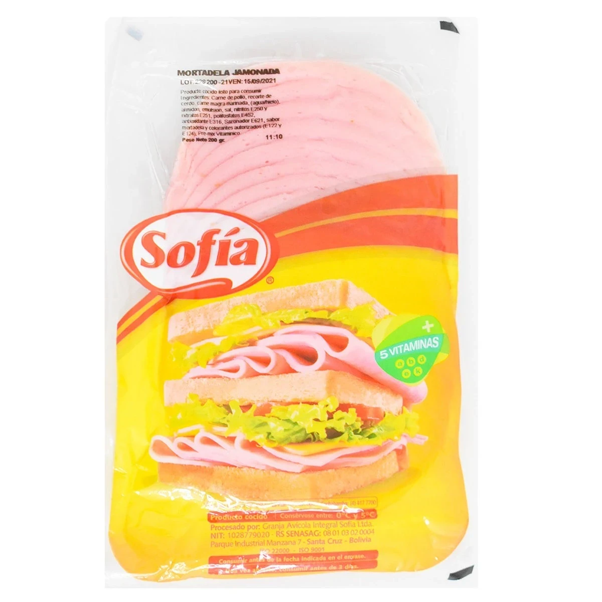 MORTADELA JAMONADA 