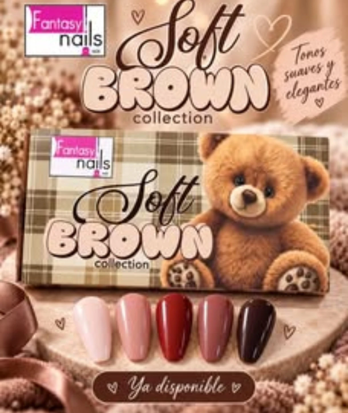 gamma soft Brownn 5 pzas