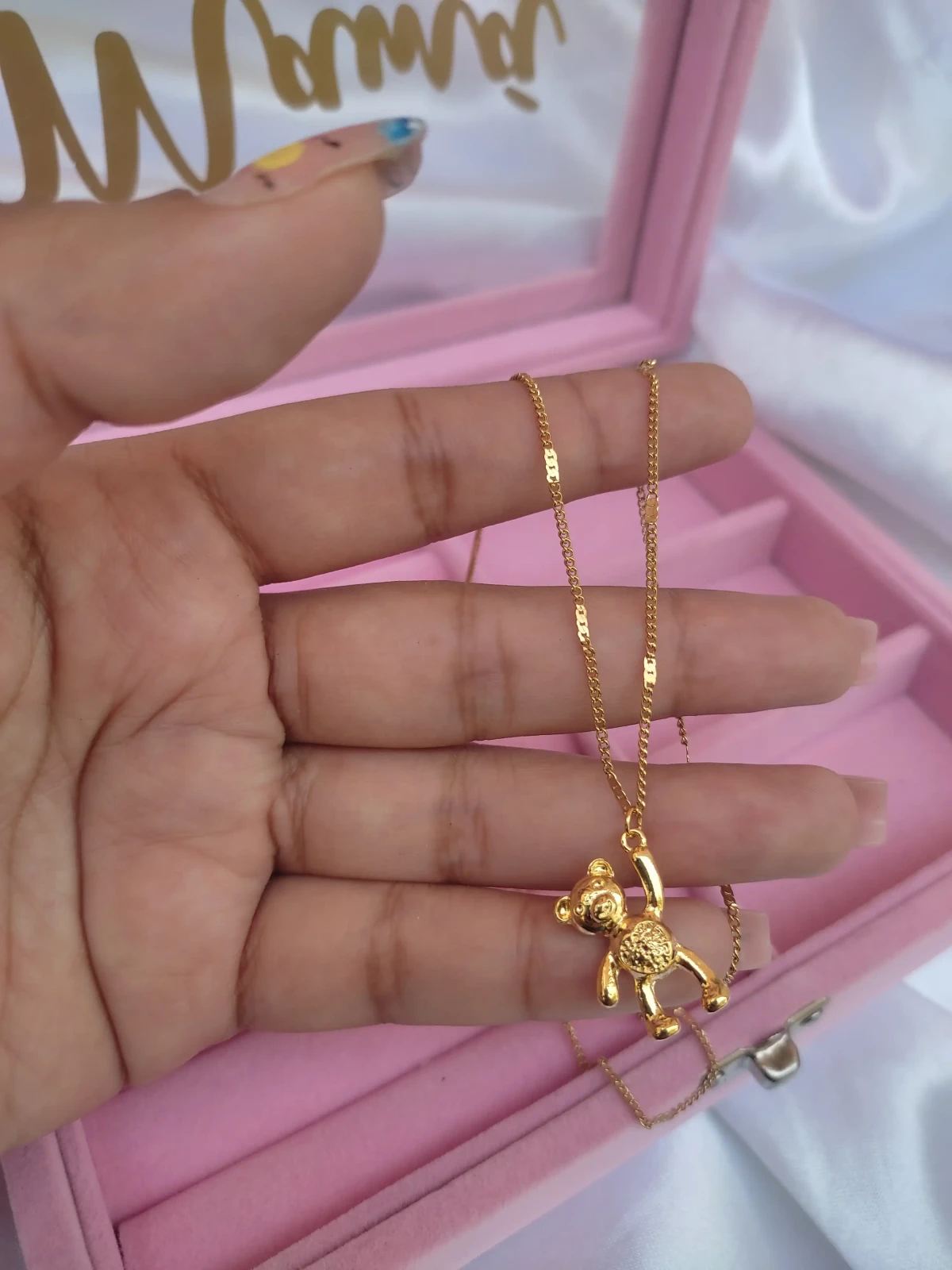 CADENA OSITO CORAZON