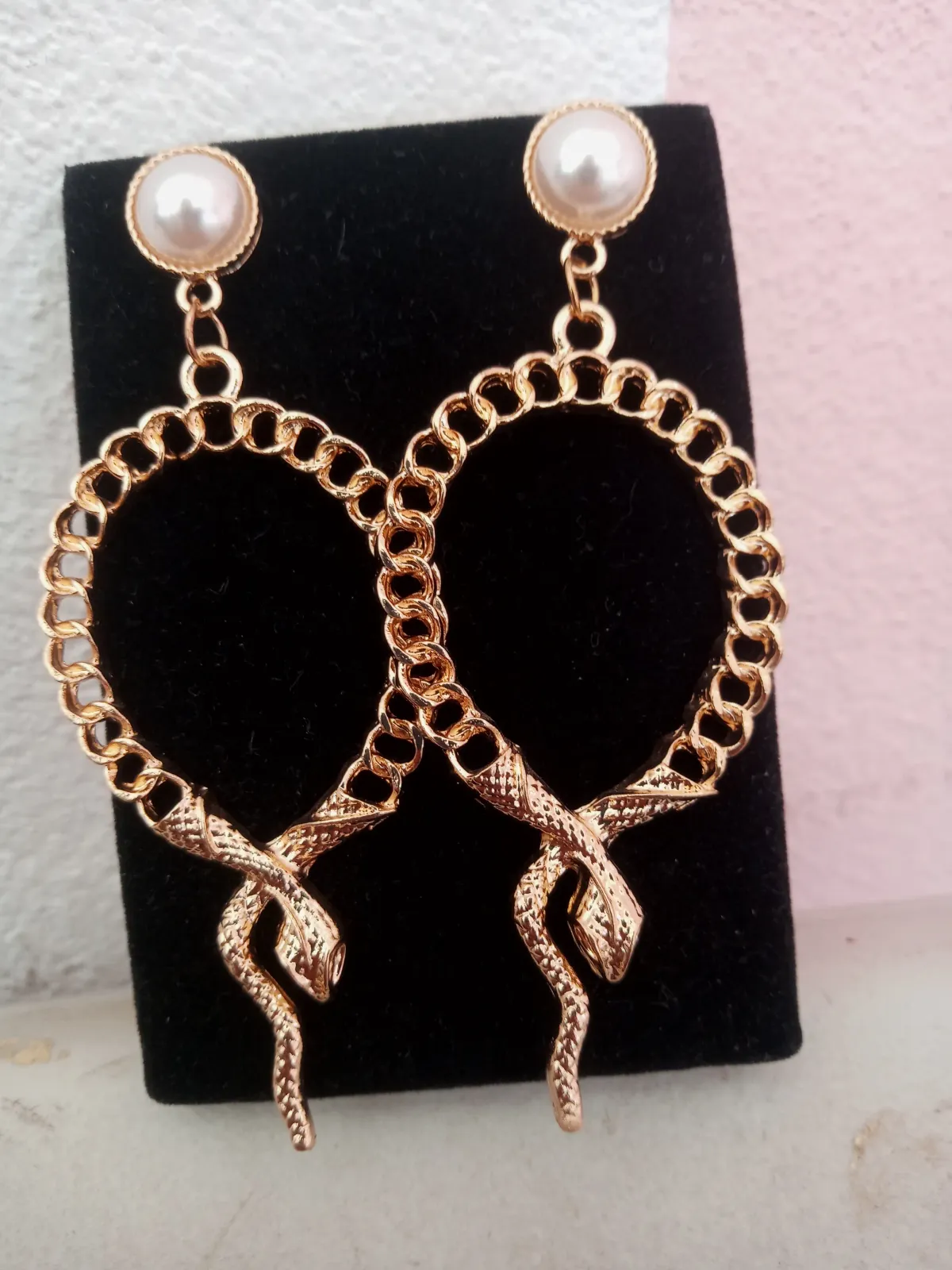 Aretes de vibora