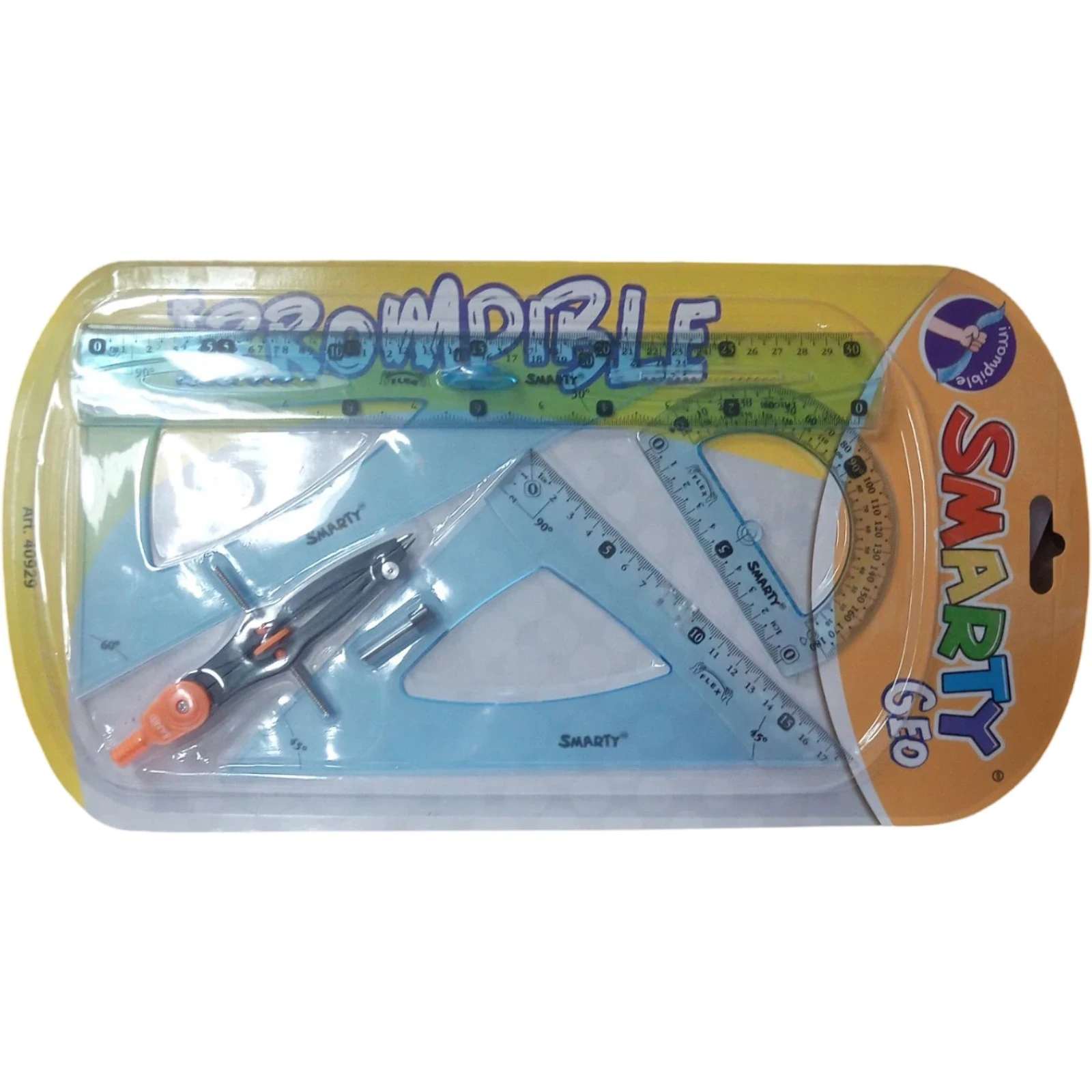 Juego  de geometría irrompible grande 