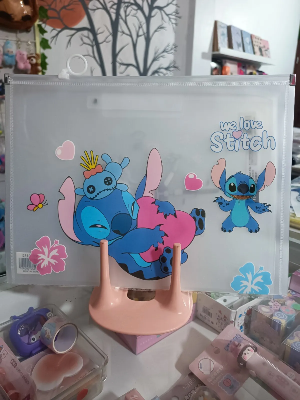 Carpeta tipo sobre. STITCH  3