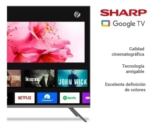 Smart Tv SHARP 65" C/Google Tv 3