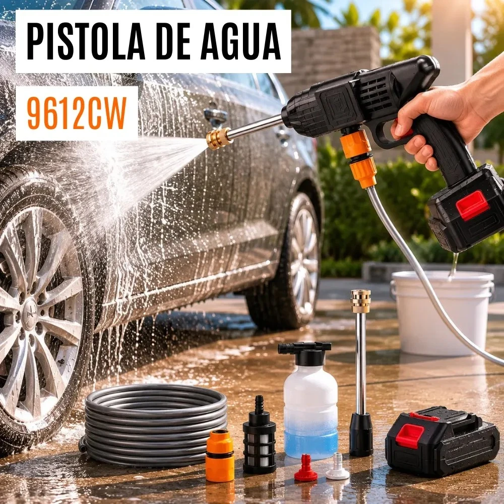 PISTOLA DE AGUA A PRESION INALÁMBRICA