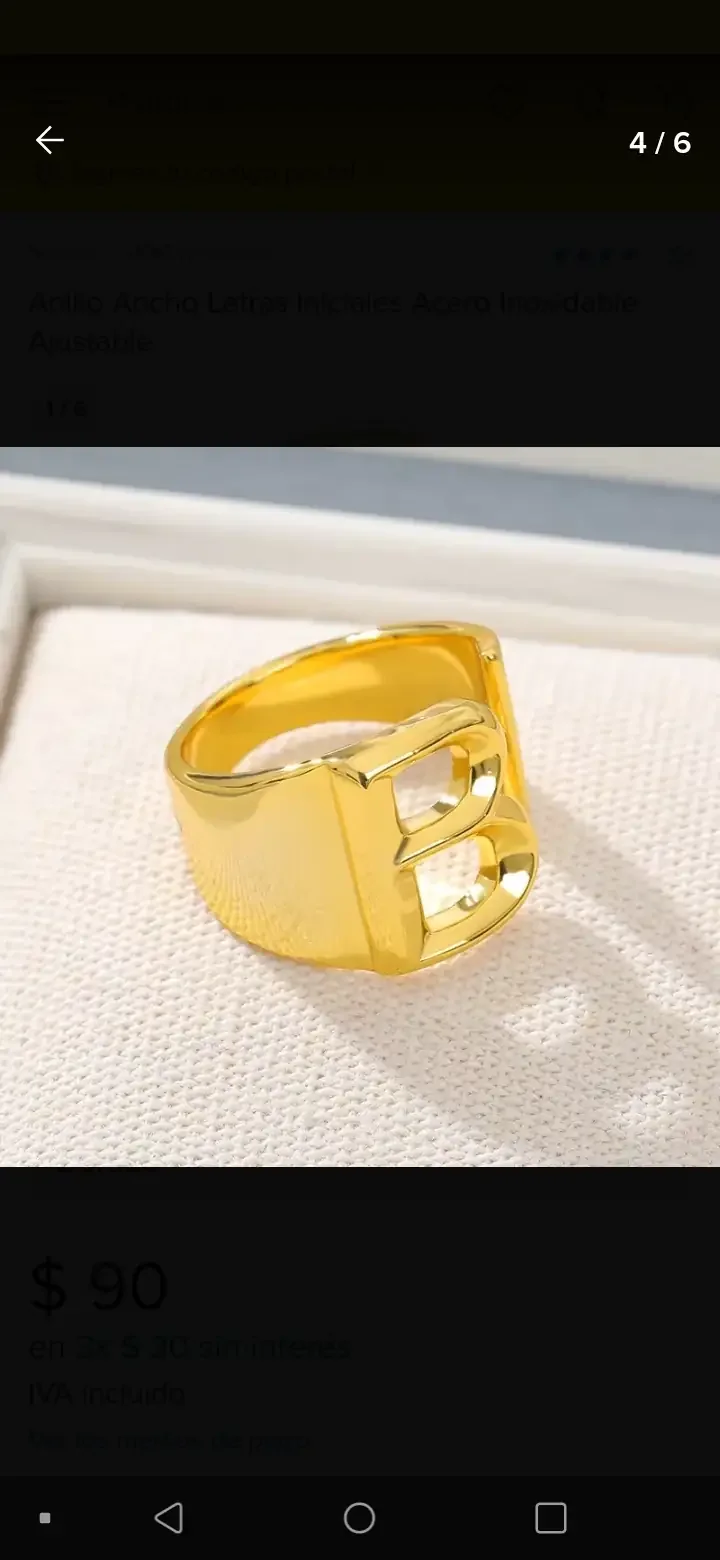 Anillo inicial 4