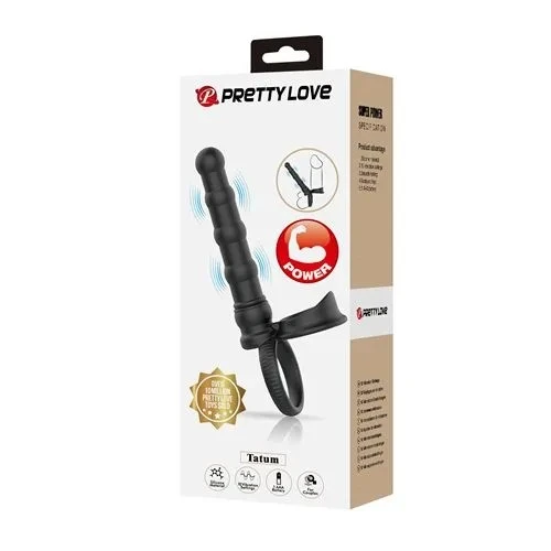 TATUN - VARITA ANAL CON ANILLO VIBRADOR