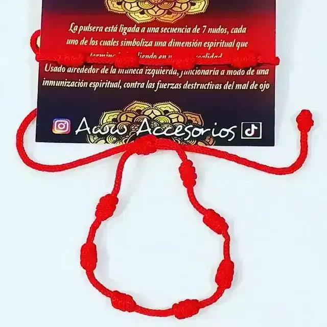 Pulsera 7 nudos 