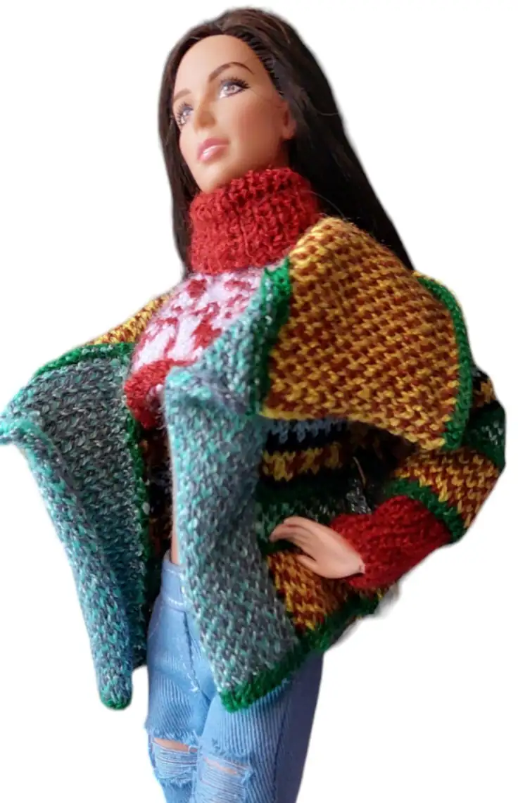 Saco Color Verde Jacquard 2