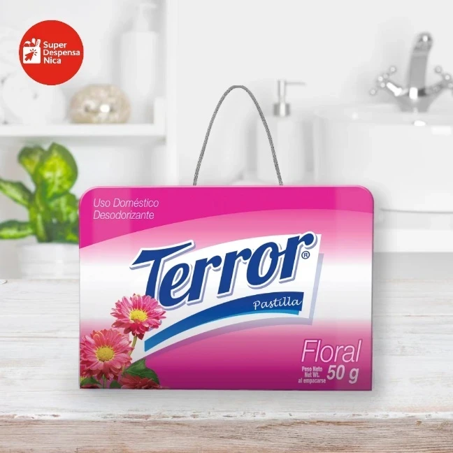 Pastilla Para Baño Terror Floral 50g