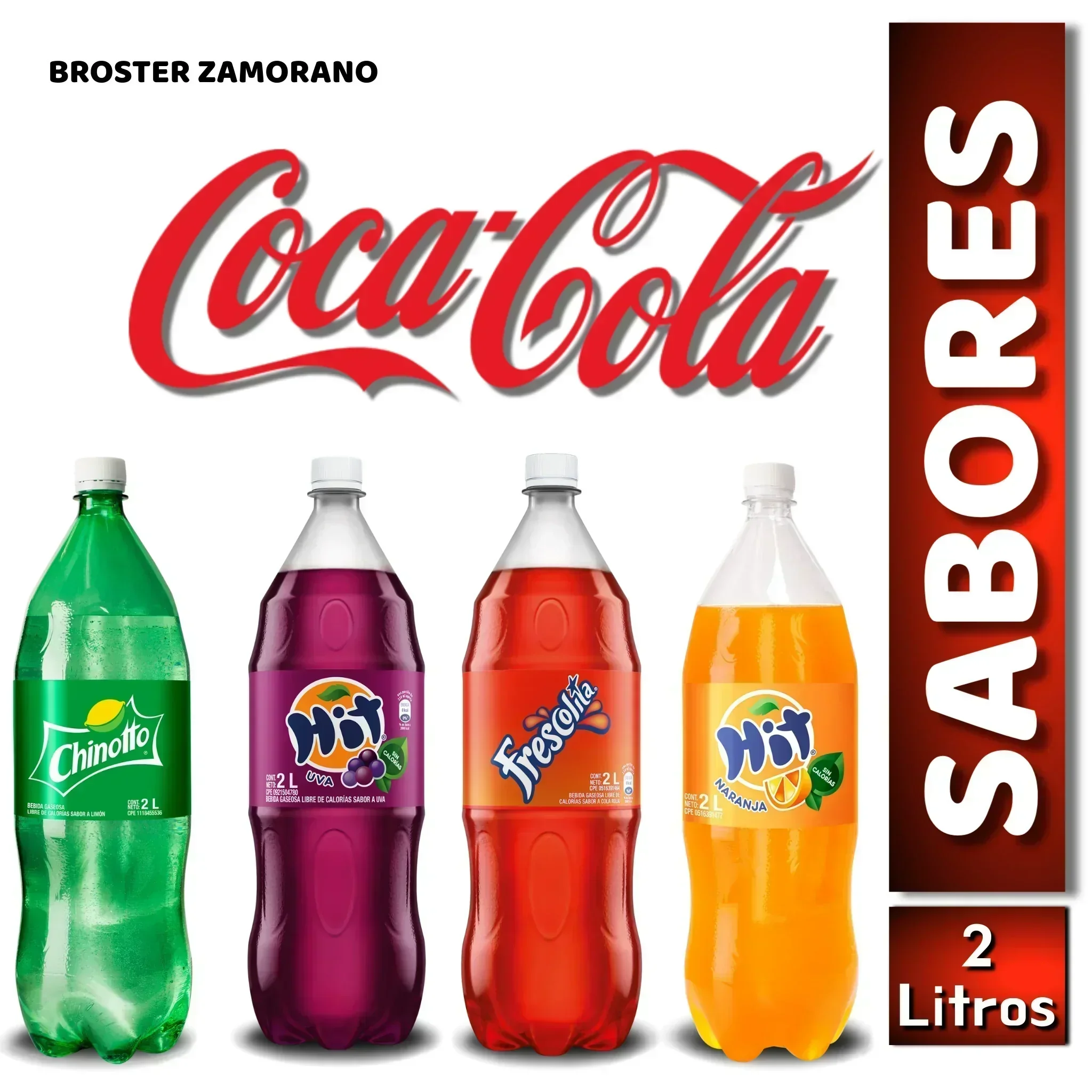 2 Litros Sabores