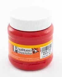 Politec pintura rojo frasco 20 ml